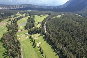 Banff Springs 1st And Tunnel Aerial